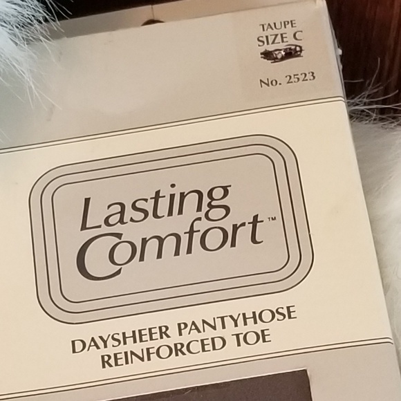 NWT Lasting Comfort  day sheer pantyhose taupe - Picture 2 of 2